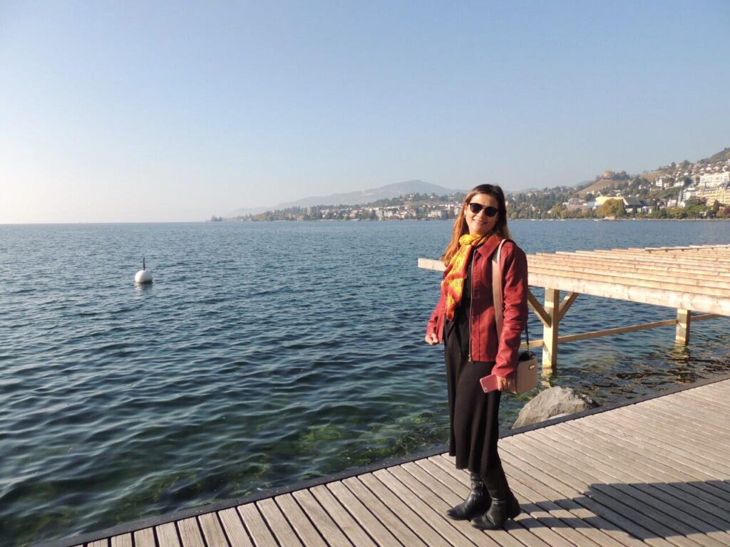 Montreux - passeio pela orla do Lago Léman - Genebra
