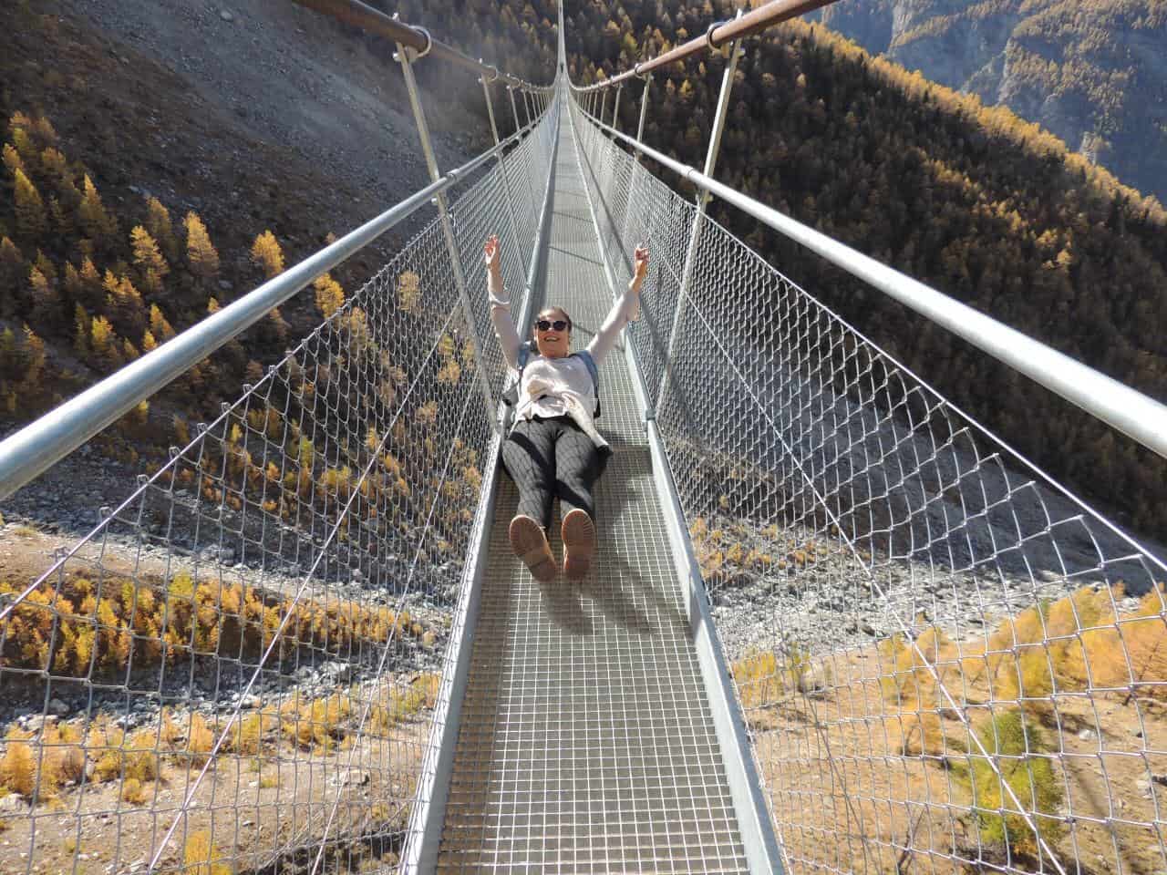 Ponte Suspensa Charles Kuonen - A maior Ponte Suspensa do mundo fica na Suíça