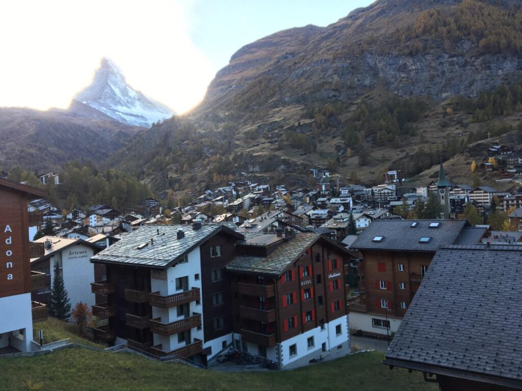Principalmente, vistas imperdíveis no percurso do Gornergrat-Zermatt