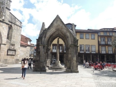 A cidade de Guimaraes é conhecida como o berço de Portugal-Centro Histórico