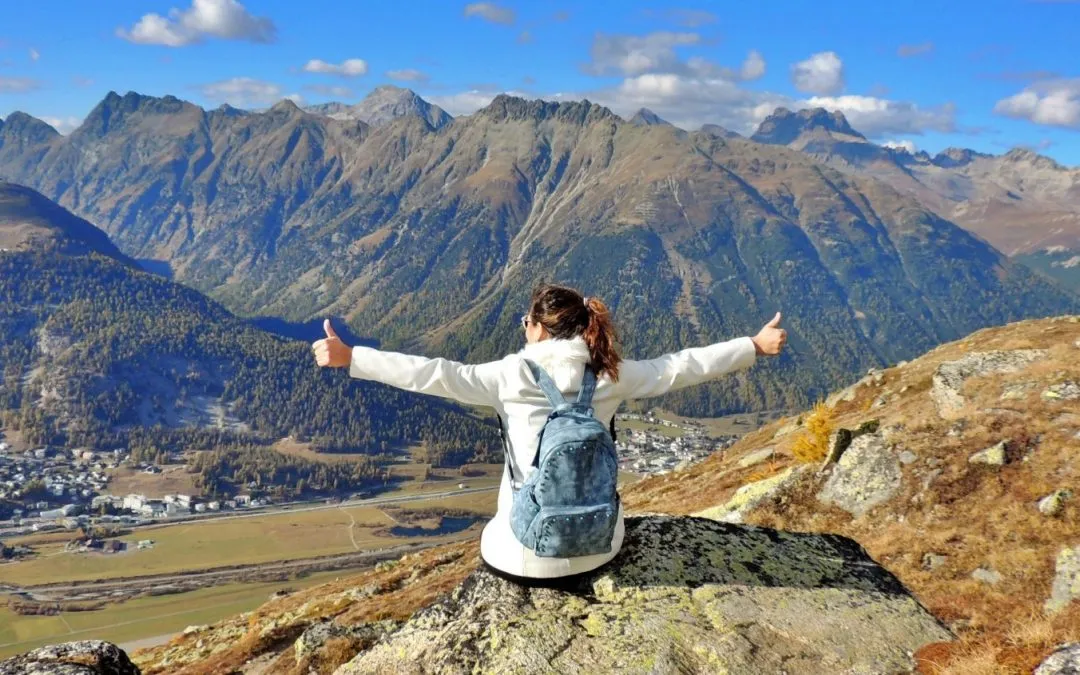 Muottas Muragl: Uma romântica montanha Em St. Moritz