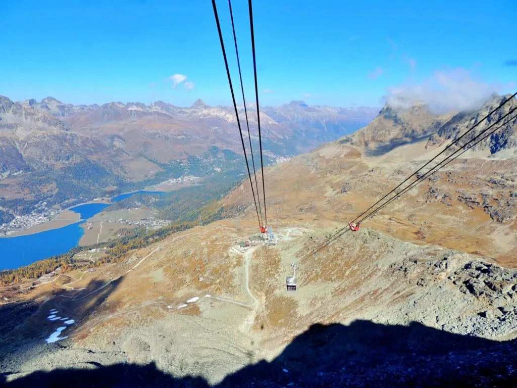 Teleférico de Corvatsch - St Moritz