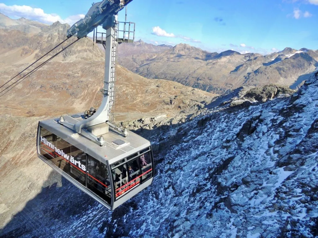 Teleférico de Corvatsch - St Moritz