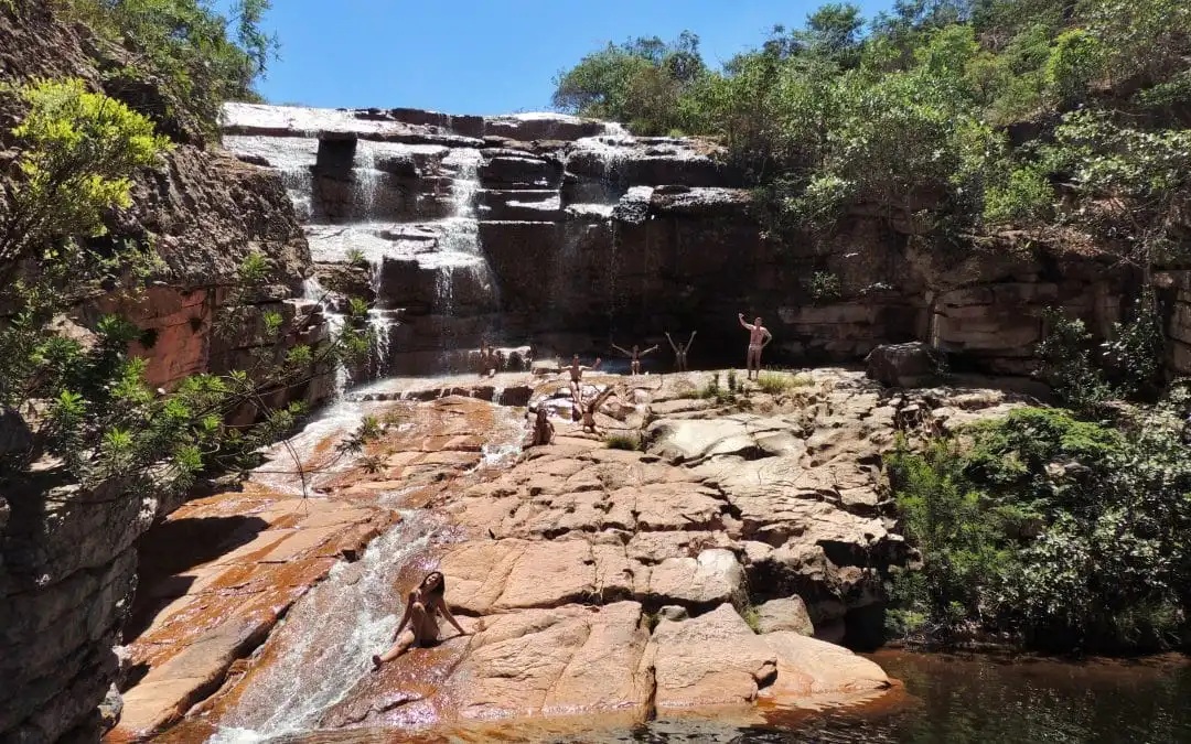 Cachoeira do Riachinho no Vale do Capão