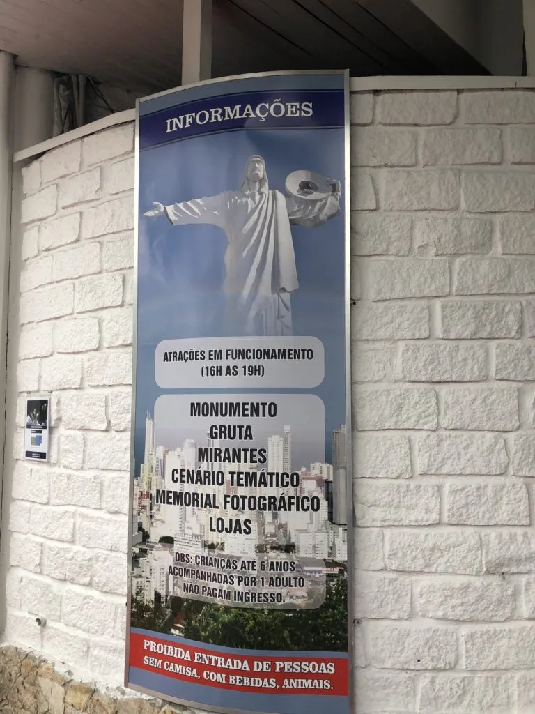 10 atrações imperdíveis em Balneário Camboriú - Cristo Luz