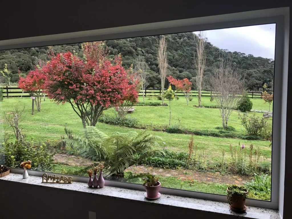 Vista da Pousada Cantos e Encantos