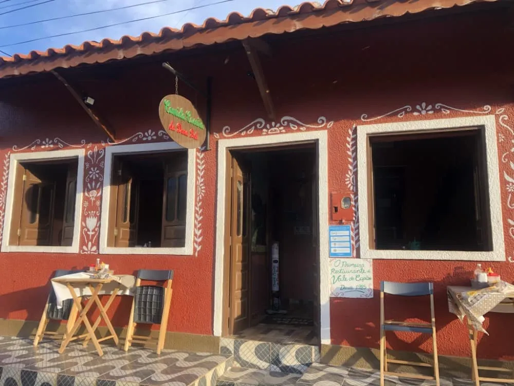 Vale do Capão, uma encantadora vila da Chapada Diamantina- Restaurante Dona Beli