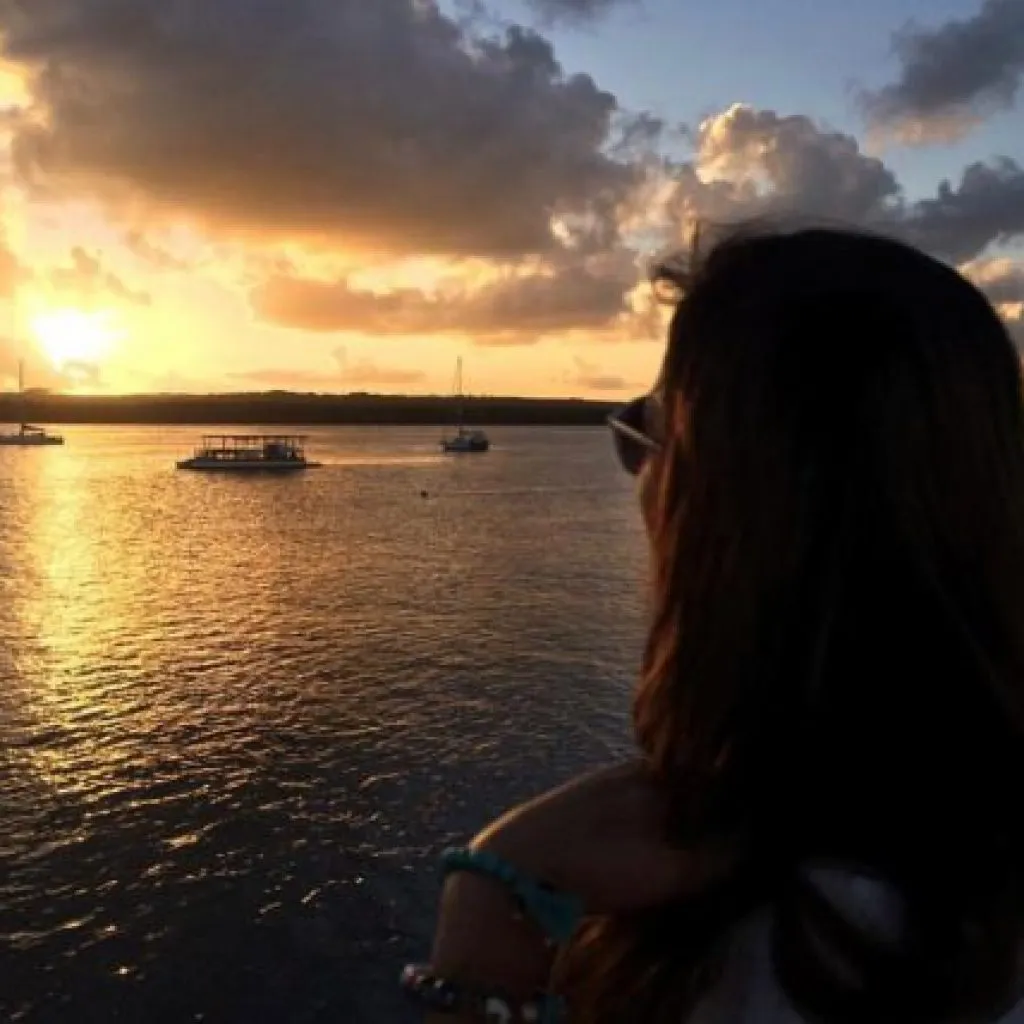 Atração especial de João Pessoa na Paraíba, por do sol na Praia do Jacaré