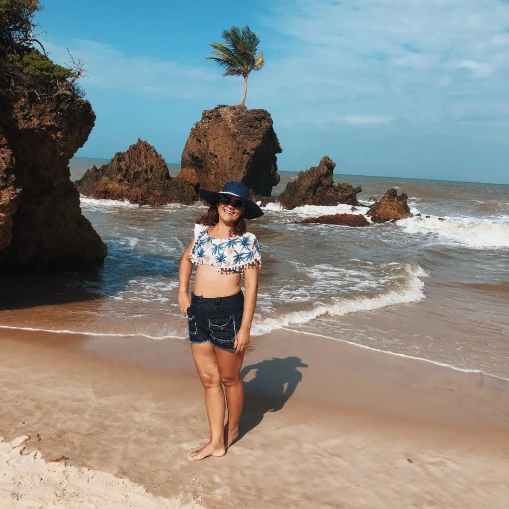 Tambaba - a primeira praia de naturismo do Brasil - Atrações de João Pessoa PB