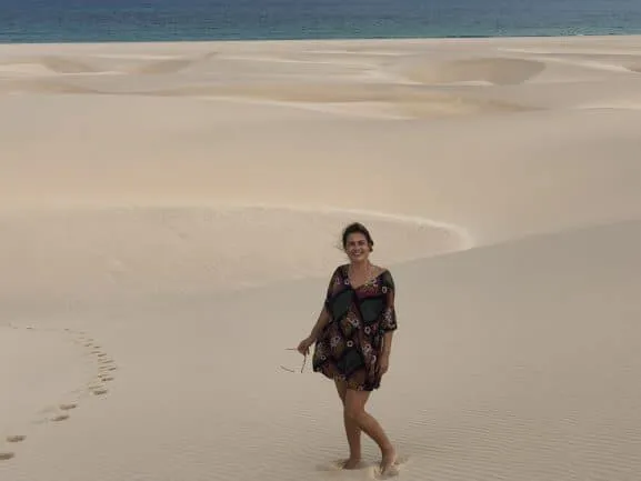 Atrações de Boa Vista no Arquipélago de Cabo Verde - Praia e Dunas de Chaves