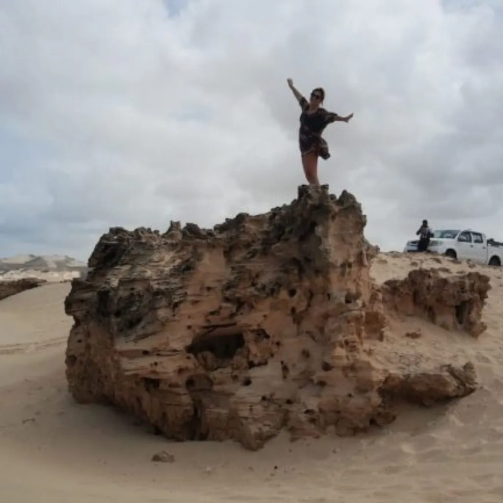 Atrações de Boa Vista no Arquipélago de Cabo Verde - Praia de Varandinha