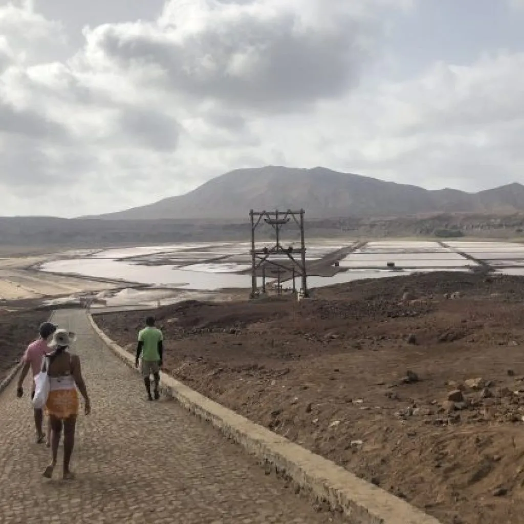 Ilha do Sal em Cabo Verde - Salinas Pedra Lume