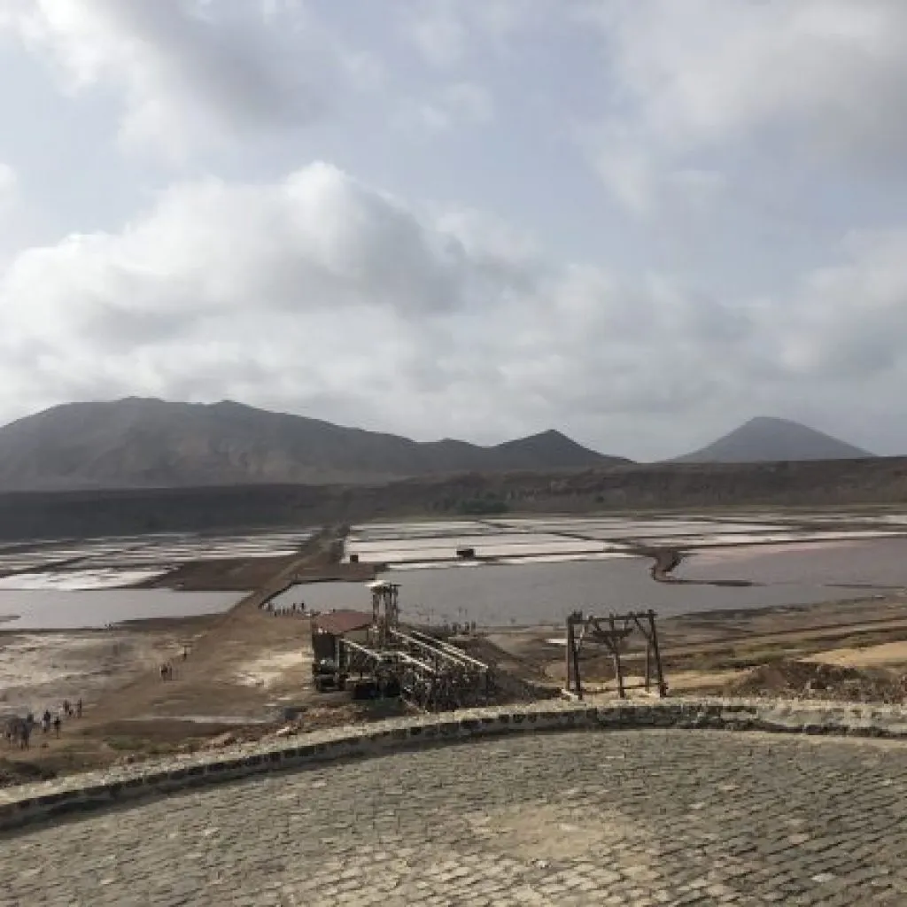 Ilha do Sal em Cabo Verde - Salinas Pedra Lume