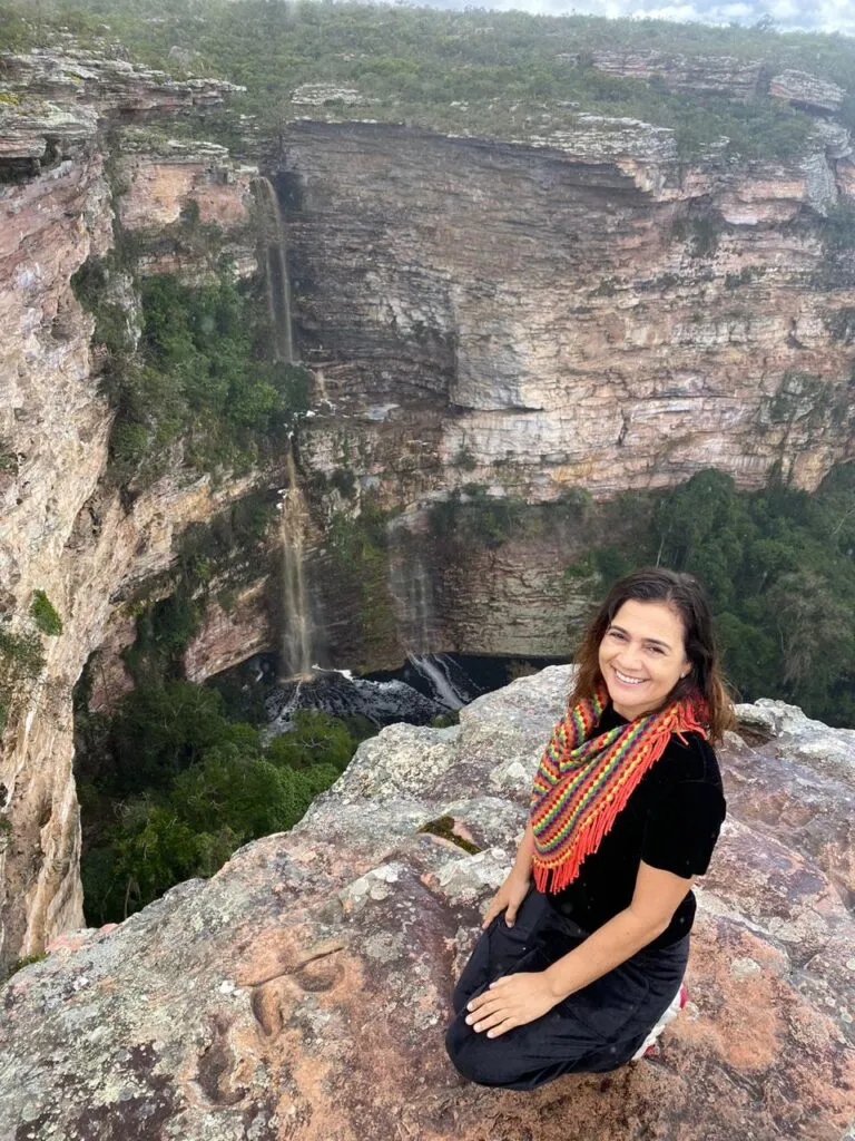 Cachoeira do Ferro Doido em época de chuva