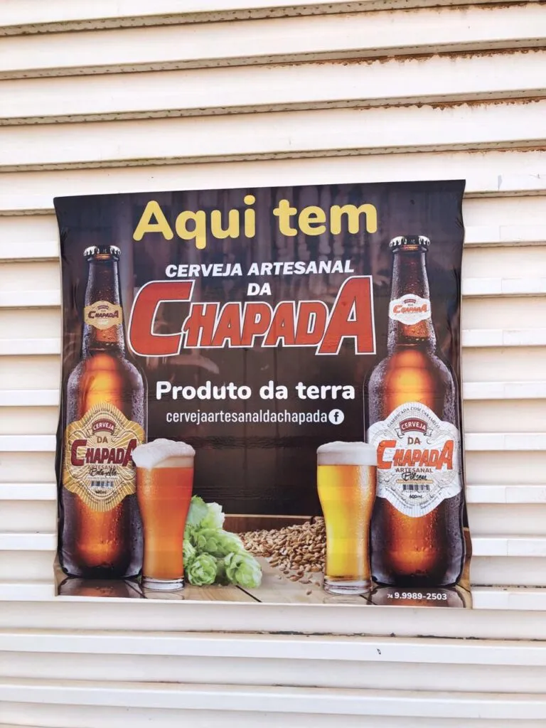 Fábrica de cerveja artesanal da Chapada em Morro do Chapéu Ba