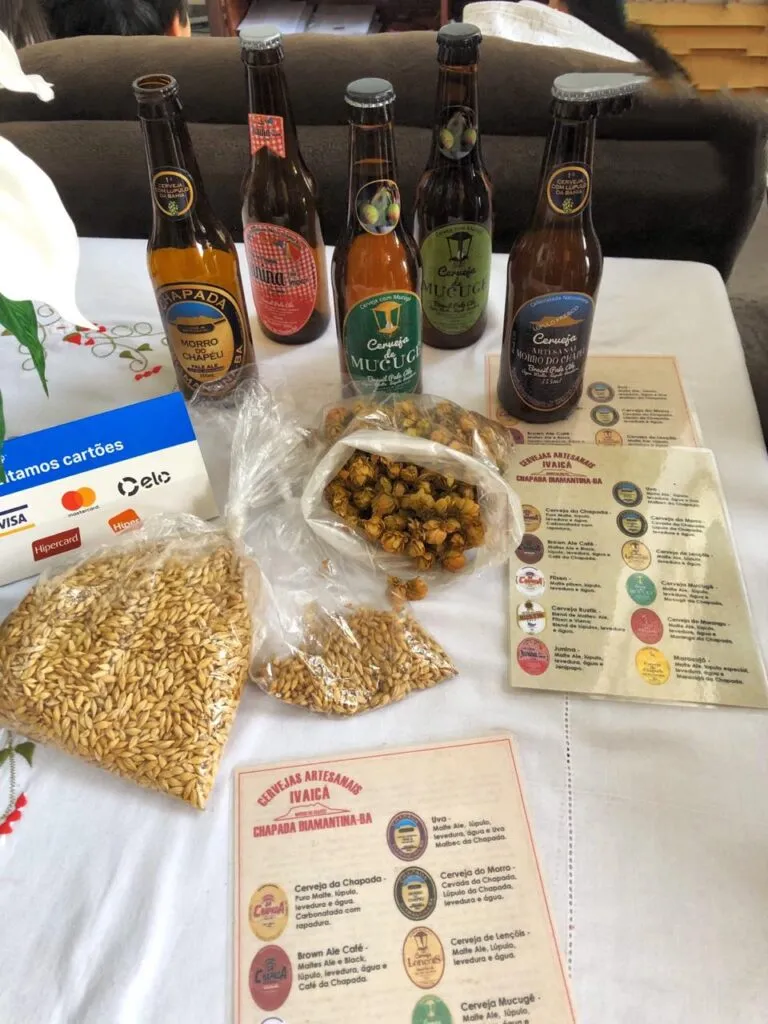 Fábrica de cerveja artesanal da Chapada em Morro do Chapéu Ba