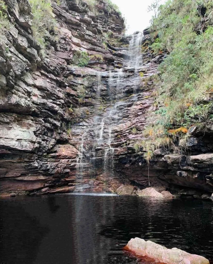 Atrações de Mucugê Ba - Cachoeira Córrego de Pedra