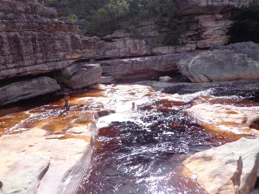 Cachoeira da Sibéria em Mucugê Ba