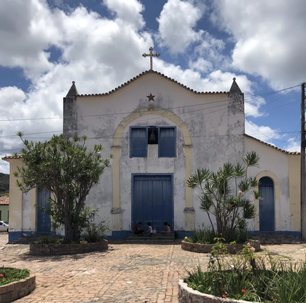 Igrejinha na cidade de Mucugê Ba
