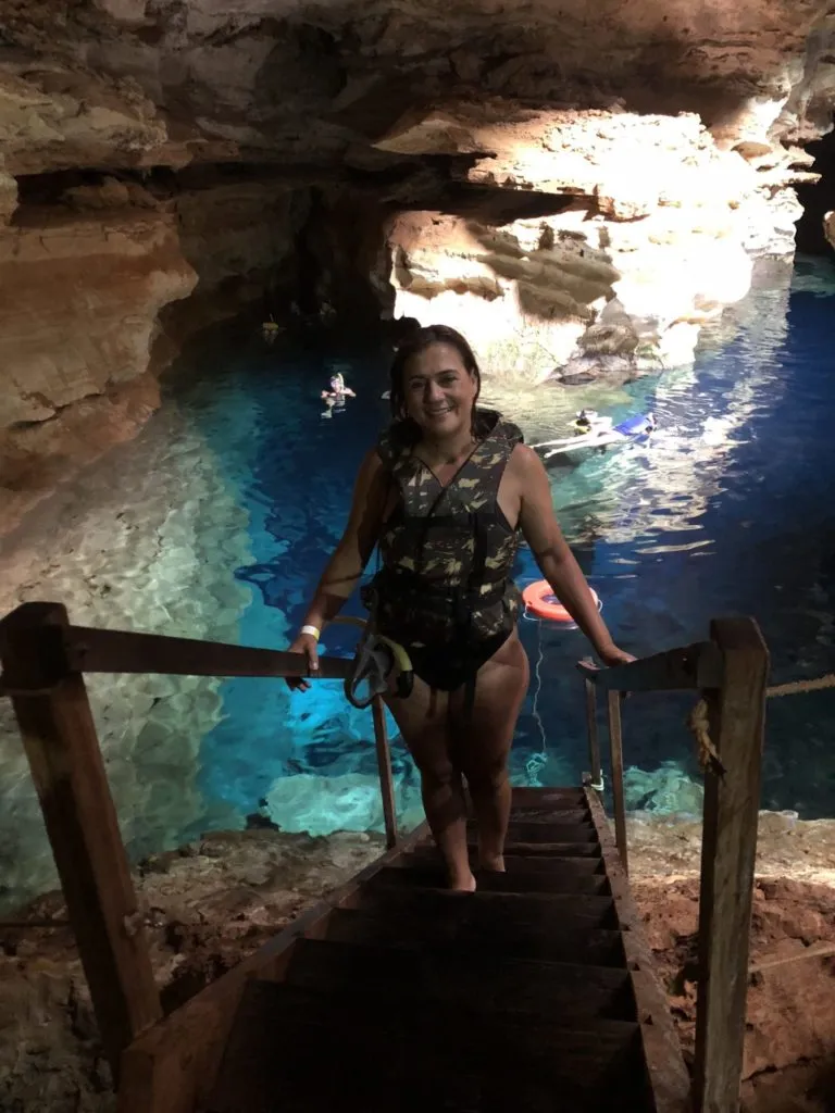 Poço Azul, uma beleza indescritível na Chapada Diamantina Ba