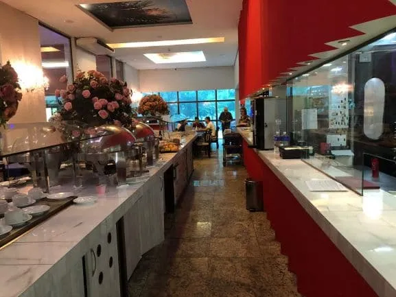Café da Manhã no Hotel Girassol Plaza em Palmas - Tocatins