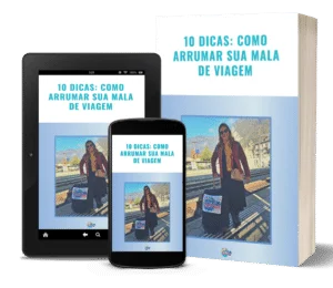 E book - 10 dicas para arrumar sua mala de viagem