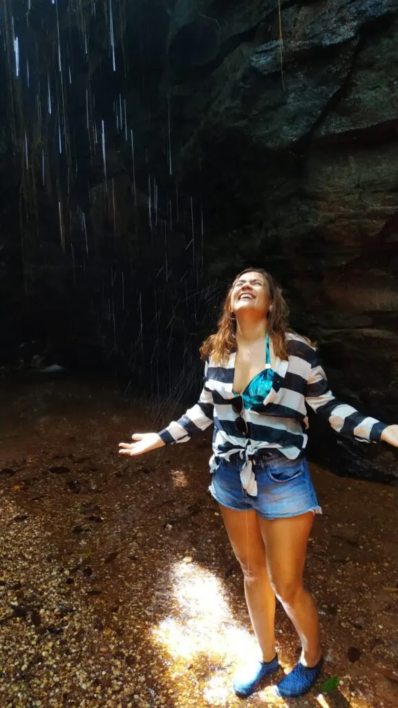 Cachoeiras do Jalapão: Cachoeira dos Desejos no Cânion Sussuapara
