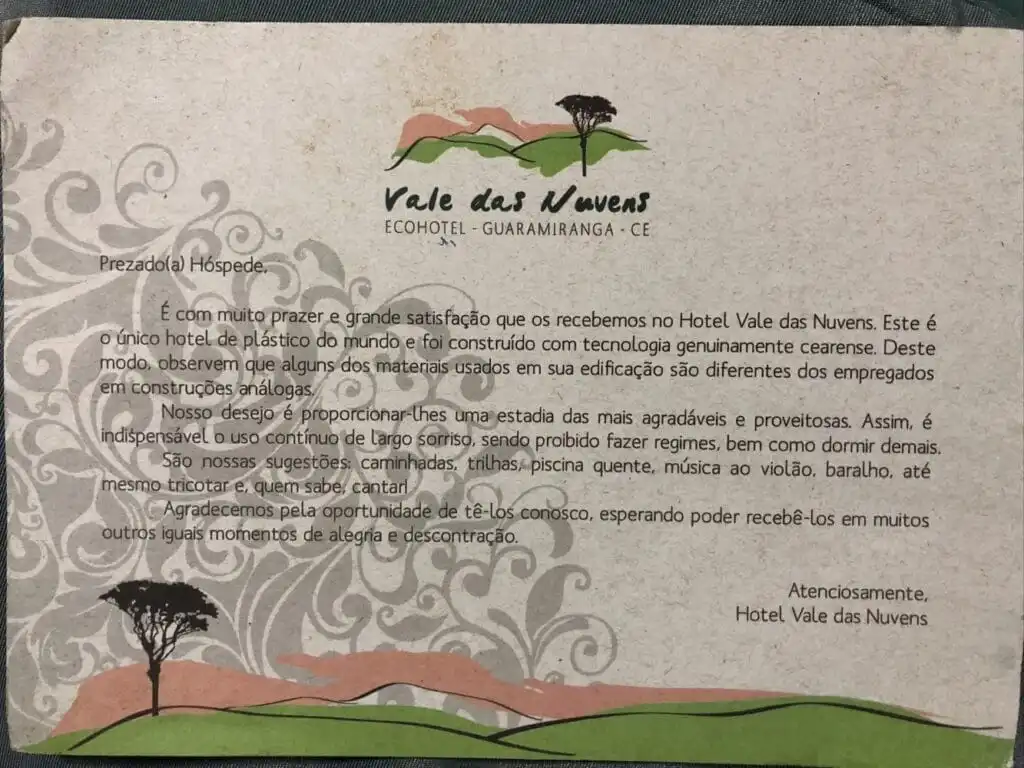 Onde se hospedar em Guaramiranga CE - Hotel Vale das Nuvens