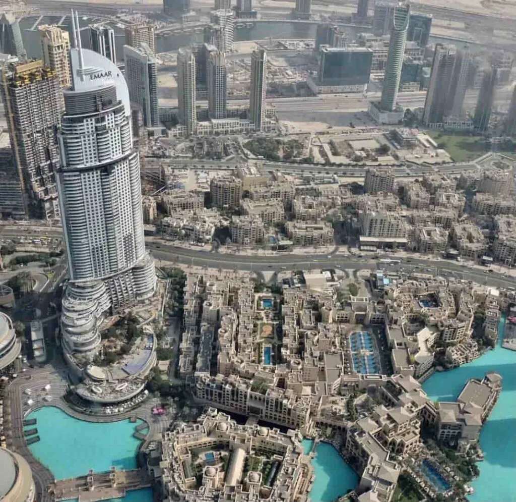 Burj Khalifa -o prédio mais alto de Dubai e do mundo