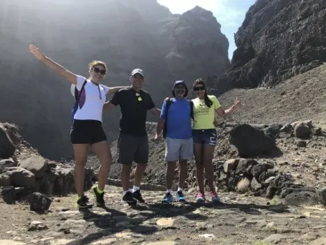 Uma grande atração da Ilha de Santo Antão em Cabo Verde são as trilhas nas montanha. E a trilha de Cruzinha da Garça a Fontainhas é imperdível
