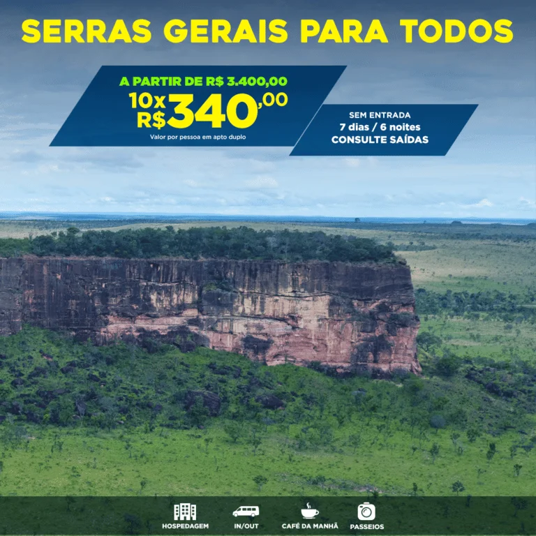 Serras Gerais - roteiro com a Agência Viaje com Norma
