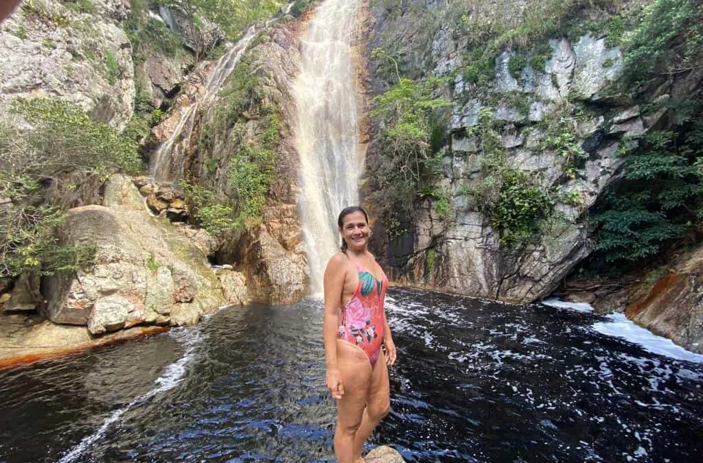 Cachoeira Véu de Noiva Itaitú jacobina Ba